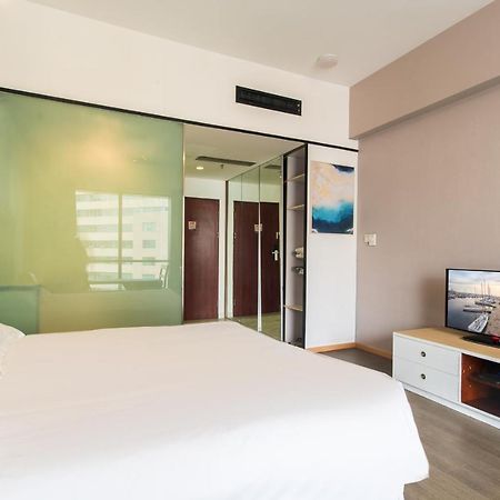 Qingdao Jinshan We+ Holiday Apartment Exteriér fotografie