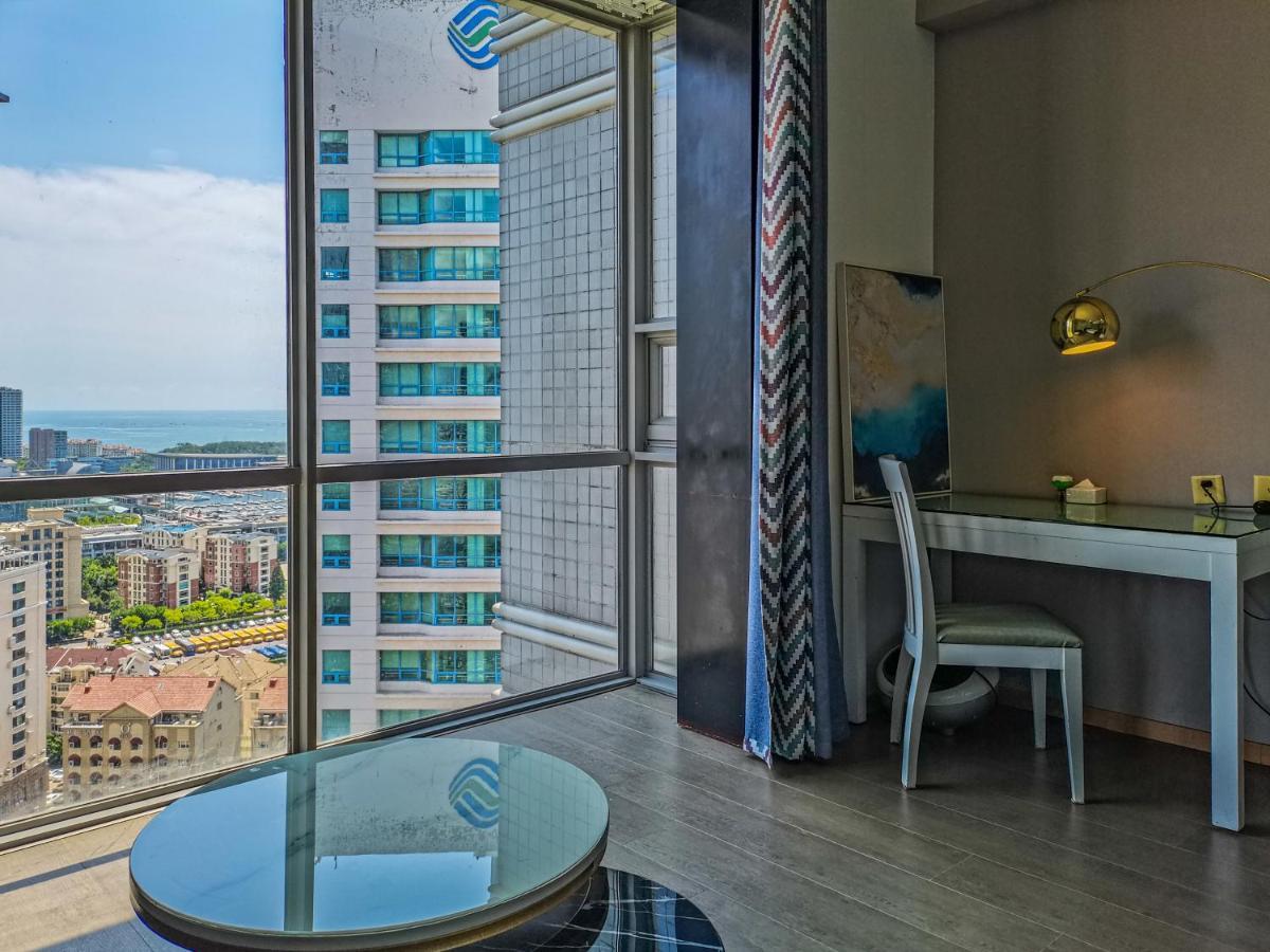 Qingdao Jinshan We+ Holiday Apartment Exteriér fotografie