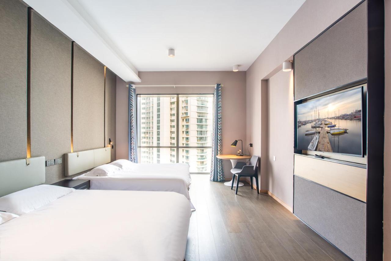 Qingdao Jinshan We+ Holiday Apartment Exteriér fotografie