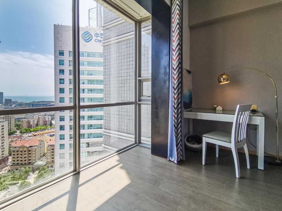 Qingdao Jinshan We+ Holiday Apartment Exteriér fotografie