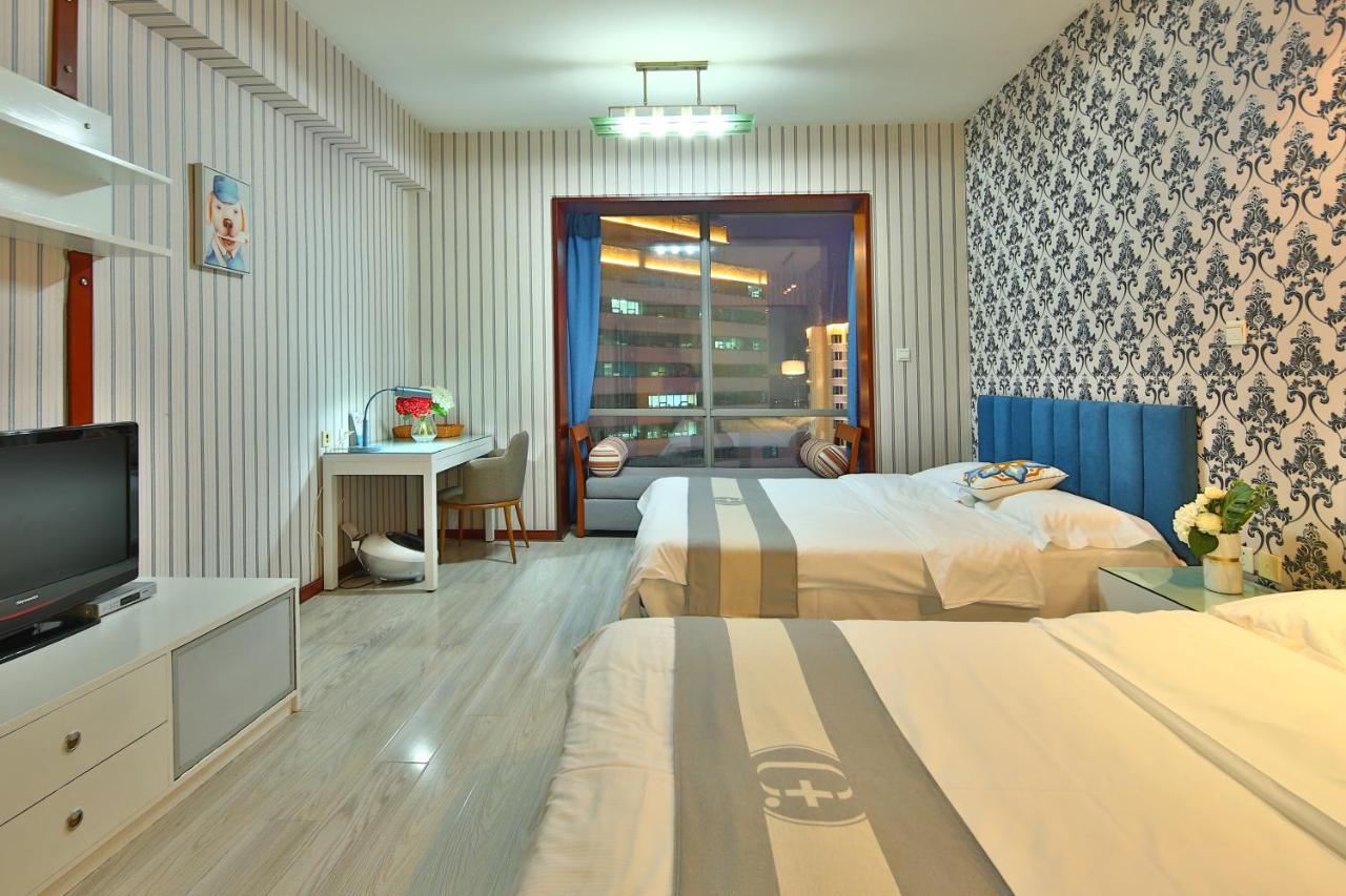 Qingdao Jinshan We+ Holiday Apartment Exteriér fotografie