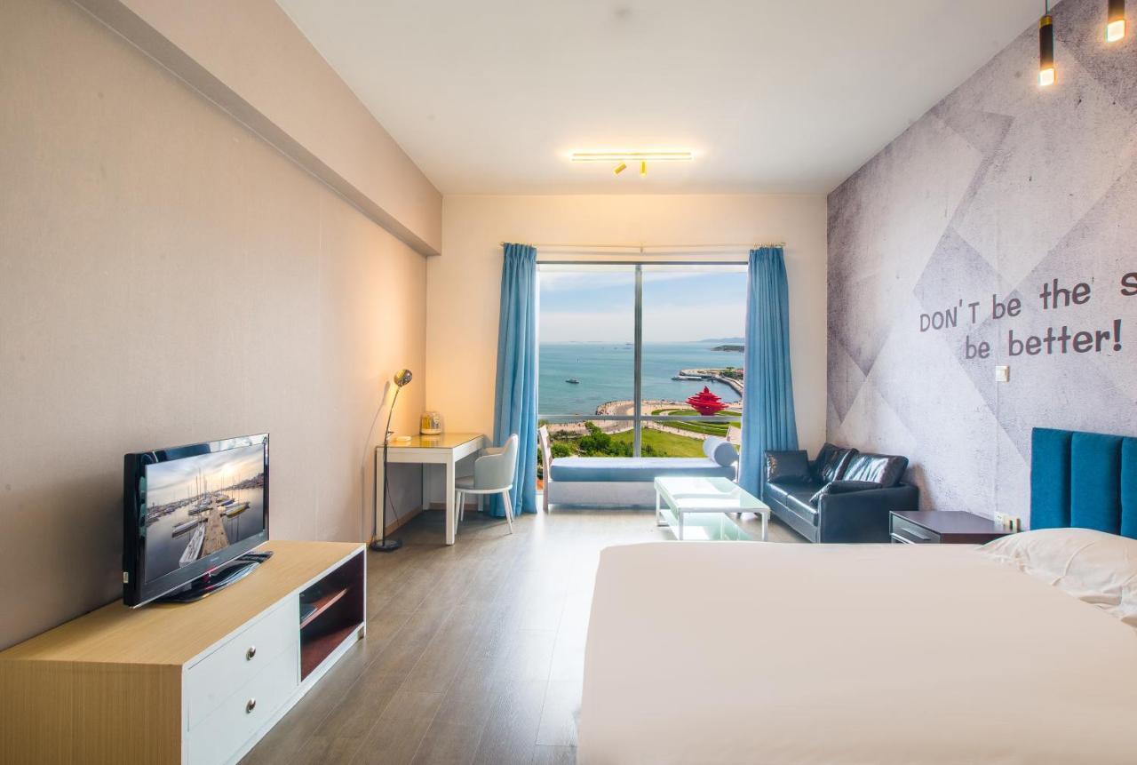 Qingdao Jinshan We+ Holiday Apartment Exteriér fotografie