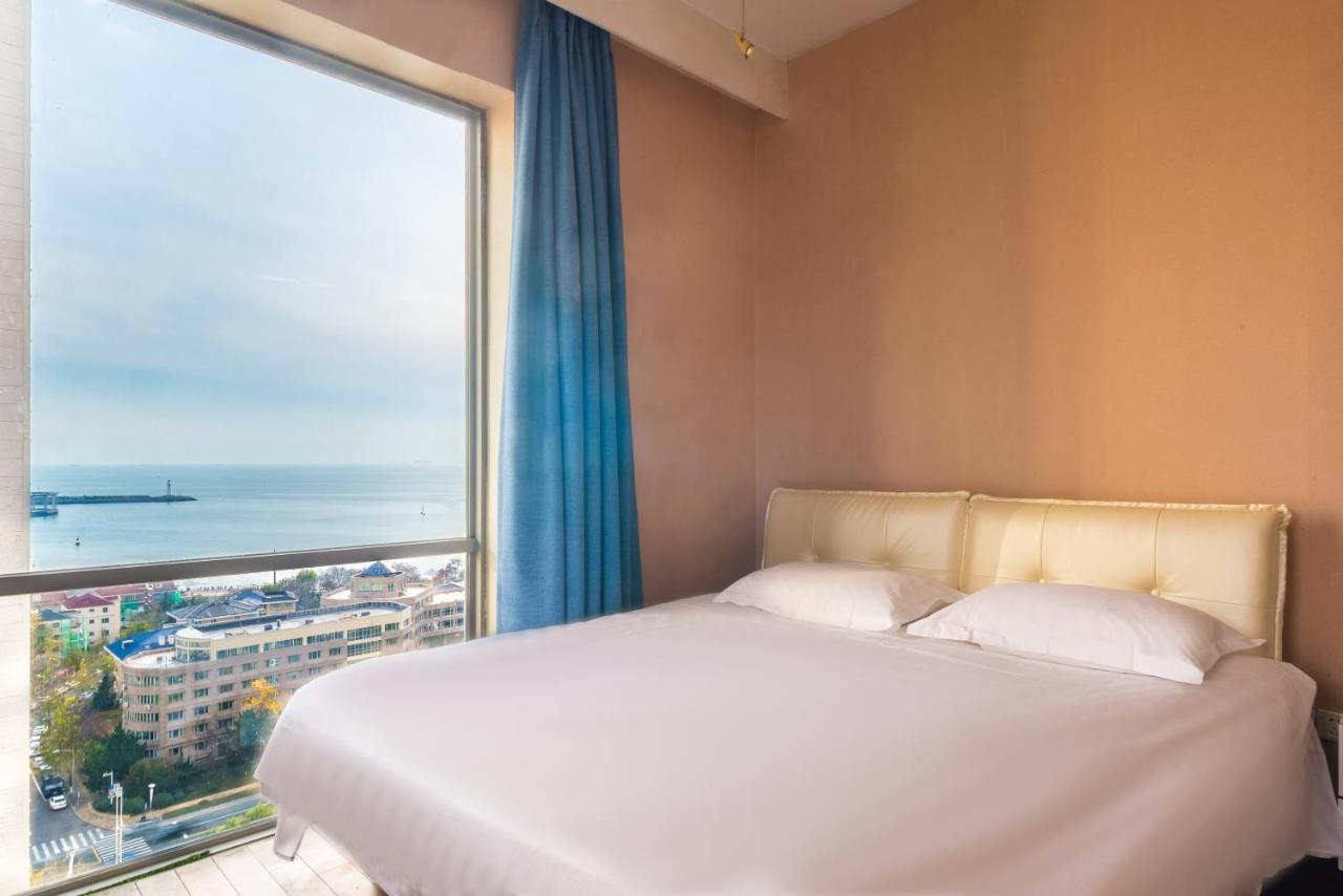 Qingdao Jinshan We+ Holiday Apartment Exteriér fotografie