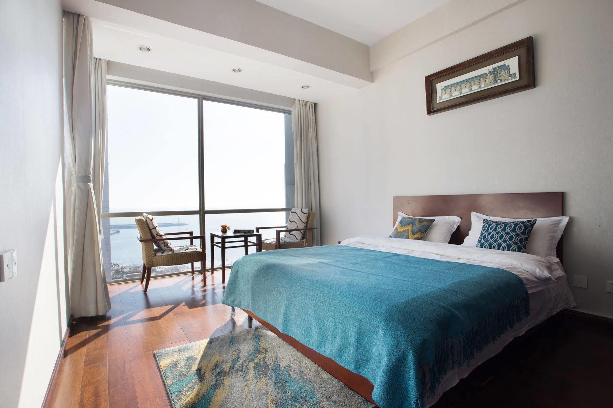 Qingdao Jinshan We+ Holiday Apartment Exteriér fotografie