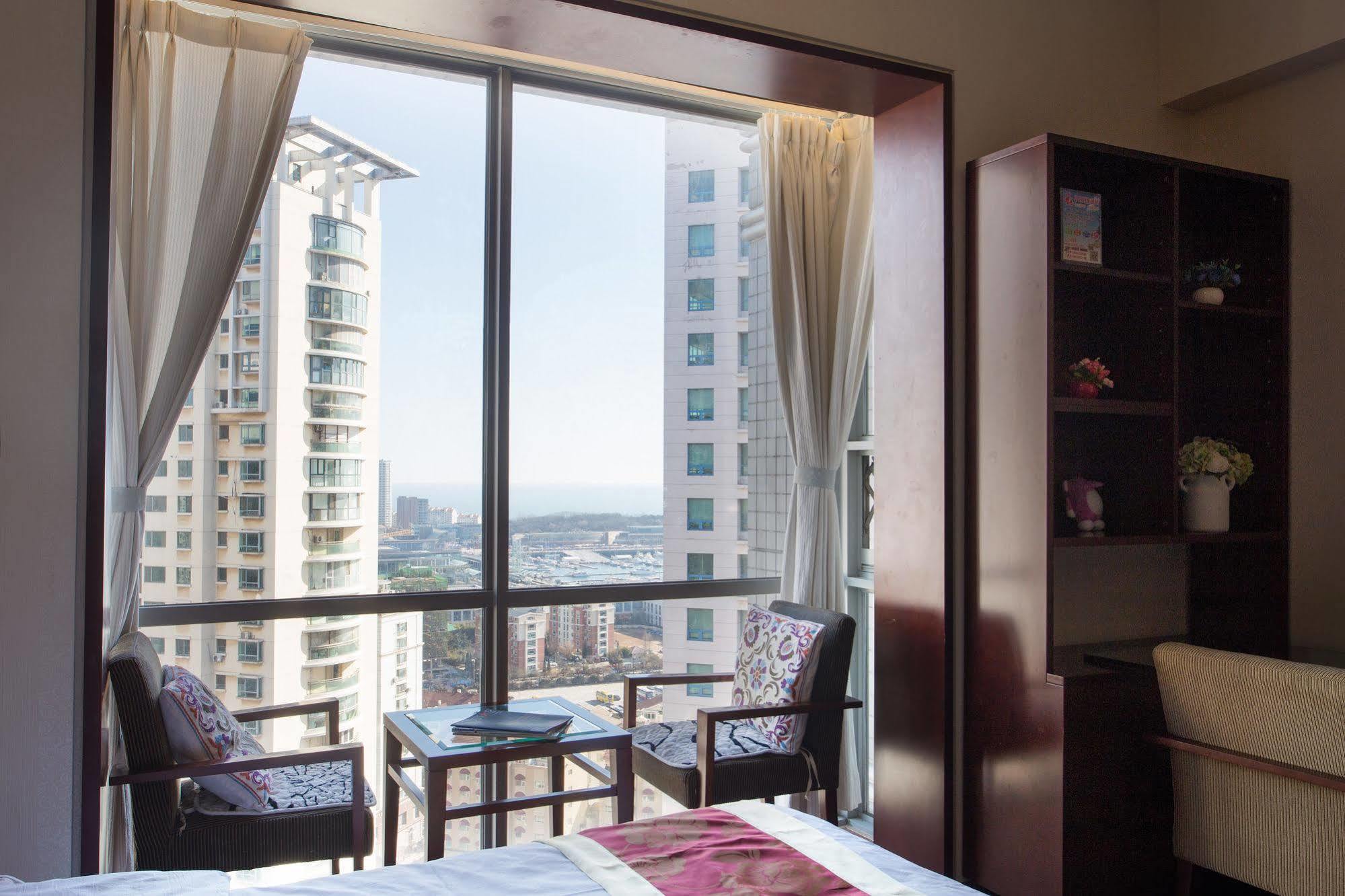 Qingdao Jinshan We+ Holiday Apartment Exteriér fotografie